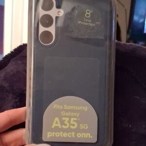 On Running Gray Case for Samsung Galaxy A35 5G